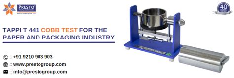 cobb test for packaging material|cobb measurement.